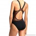 Toponly Women's Mesh Tank One Piece Swimsuits Gauze Backless Elastic Back Swimwear Bathing Suits Black B07MHF191H